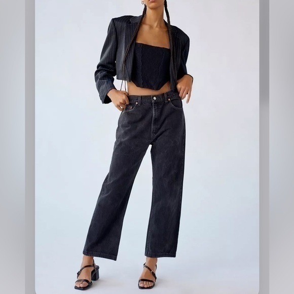 Levi's Denim - Vintage Levi's 550 black Jeans 32 x 35”